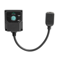 Lector de Códigos de Barras de Montaje Fijo 2D Impermeable para Exteriores OEM con Interfaz USB/RS232, 200 Escaneos/seg, en Existencia