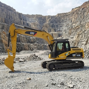 รถขุด CAT 315D มือสองของแท้จากญี่ปุ่น 100% น้ำหนัก 15 ตัน แบบตีนตะขาบ สีเดิมจากโรงงาน ชั่วโมงการใช้งานต่ำ ได้รับการรับรองมาตรฐาน CE ปั๊ม Kawasaki - Product Image 1