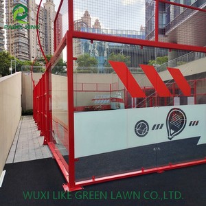 Court de tennis de padel panoramique <span class=keywords><strong>WPT</strong></span> anti-rouille à usage PK-05 de longue durée - Product Image 2