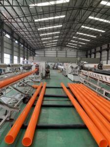 ท่อเอ็มพีพี SDR26 200มม. ยืดหยุ่นทนทานอุโมงค์เขตเทศบาลใช้พลังงานแสงอาทิตย์ป้องกันรังสียูวีรับประกัน70ปี - Product Image 6