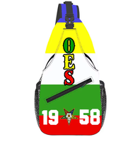 Sac de poitrine personnalisé NSPDK, sac à dos de sport, sac de voyage, sac à bandoulière pour la fraternité et la sororité, cadeau pour la Sororité Nationale de Phi Delta Kappaas