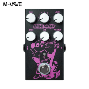 อุปกรณ์เสริมเครื่องดนตรี แป้นเหยียบเอฟเฟคกีตาร์ แอมป์กีตาร์ไฟฟ้า ระบบประมวลผลเสียงร็อค ดนตรีอิเล็กทรอนิกส์ - Product Image 1