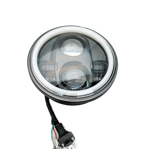 Faros LED Redondos Súper Brillantes de 5.75 y 7 Pulgadas para Motocicletas Harley y Camionetas Jeep - Product Image 6