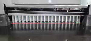 Cortadora de papel automática hidráulica doble resistente de la máquina de corte de papel - Product Image 3