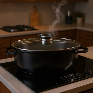 Gourmet CerXL Roaster 8 L 38x25 Cm With Glass Lid For Oven Use - Product Image 3