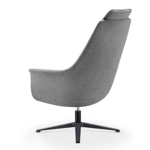 <span class=keywords><strong>Fauteuil</strong></span> de détente à dossier haut de style nordique 360 °   <span class=keywords><strong>Fauteuil</strong></span> pivotant en <span class=keywords><strong>tissu</strong></span> avec appui-tête <span class=keywords><strong>pour</strong></span> salon, bureau, réception - Product Image 4