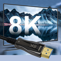 Hochwertiges aktives 8K für HDMI-Kabel 25m/30m Hoch geschwindigkeit für HDMI-Glasfaser mit Verstärker Audio & Video 2.1-Kabel