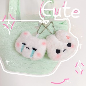 <span class=keywords><strong>Bts</strong></span> mignon doux en peluche porte-clés jouets anime accessoires porte-clés sac breloques pour les filles - Product Image 2