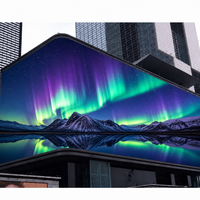 Écran LED 3D à vision directe Jiacai pour extérieur, panneau d'affichage incurvé P4 P5 P8, 5000 nits, étanche, pour la publicité sur les monuments urbains