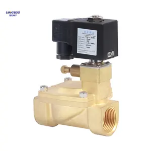 high pressure 230v 220v air solenoid valve