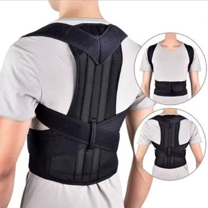 Soporte de Postura para <span class=keywords><strong>Espalda</strong></span> <span class=keywords><strong>y</strong></span> Cuello con Diseño en <span class=keywords><strong>Y</strong></span>, Transpirable, Alivia el Dolor de Hombros <span class=keywords><strong>y</strong></span> <span class=keywords><strong>Espalda</strong></span>, para Estudiantes <span class=keywords><strong>y</strong></span> Trabajadores de Oficina - Product Image 1