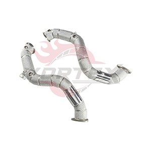 Tubo de escape con protección térmica Vortex compatible con Aston Martin DB11 Vantage 4.0T V8 Racing - Product Image 2