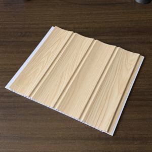 <span class=keywords><strong>SouthAmerica</strong></span> Panneau de Plafond en PVC 200*6mm Faux Plafond en Bois en Plastique Imperméable Cielo Raso pour la Décoration Intérieure - Product Image 2