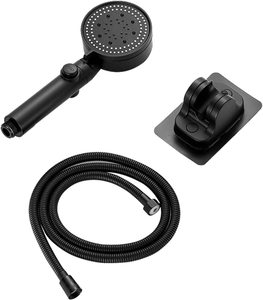 Черный Новый стиль <span class=keywords><strong>3</strong></span> функции <span class=keywords><strong>jet</strong></span> насадка для душа - Product Image 1