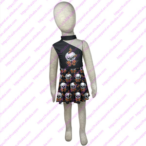 Bd1-1 2021 Printemps Automne Hiver Ensemble jupe pour bébé fille, imprimé, style européen-américain, designs personnalisés, 87% polyester, élasthanne - Product Image 1