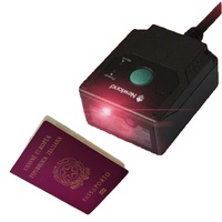 Lecteur OCR MRZ de cartes d'identité et passeports, scanner de codes-barres 2D QR PDF417 pour permis de conduire, fixation fixe pour contrôle d'accès, kiosque et distributeur automatique