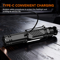 Linterna Frontal Magnética Recargable de Moda, Lámpara de Trabajo LED COB de Aleación de Aluminio USB, Linterna de Bolsillo Portátil EDC Giratoria