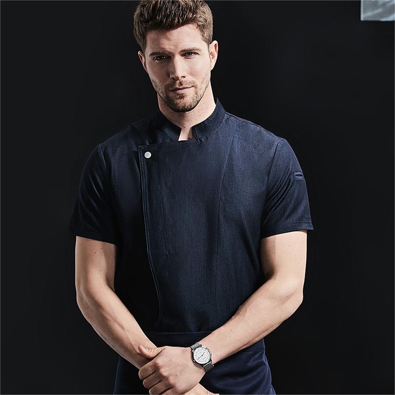 New Summer Chef Uniform Polyester Cotton