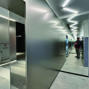 ผนังเหล็กกันเสียงแบบโมดูลาร์สำหรับแบ่ง<span class=keywords><strong>ห้อง</strong></span>สำนักงาน <span class=keywords><strong>ห้อง</strong></span>โถง โรงเรียน โกดัง และบ้าน แบบถอดประกอบได้ - Product Image 3