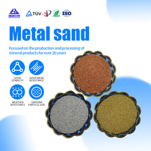 Sabbia Sinterizzata Placcata Color Ottone Dorato, Non Magnetica, Riflettente, Metallizzata, a Colore Fisso, Resistente all'Usura - Product Image 1