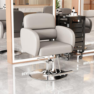 Silla de Barbero Profesional de Alta Gama, Diseño Moderno y Lujoso, Reclinable, Altura Ajustable, Duradera y Portátil, Venta al Por Mayor - Product Image 1