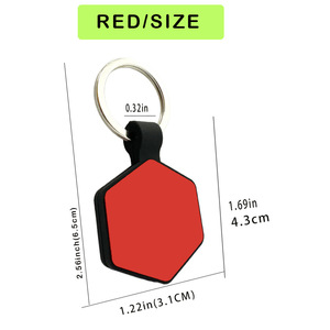 Hiçbir gürültü silikon yuvarlak şekil emaye adı kolye etiketleri için qr kodu ile kolye köpek tasması - Product Image 2