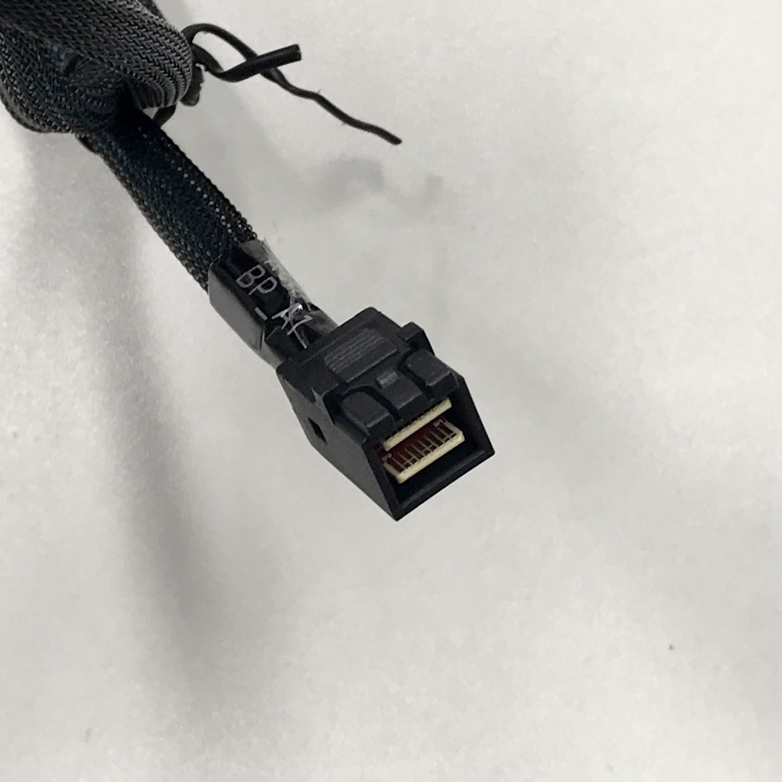 HONPNK High-Speed MiniSAS HD SFF-8643 72 36Pin Straight Right Angle SAS Data Cable for DELL PowerEdge Computer Expand Backplane