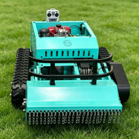 Tondeuse robot chenillée télécommandée diesel 800 mm DIY RC, coupe-herbe 4 temps CE EPA pour vergers et agriculture, avec fonction de paillage
