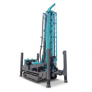 Nuevo Modelo 300M, Plataforma de Perforación de Pozos de Agua Totalmente Hidráulica, Tipo Oruga, con Bomba de Lodo para Estudios de Aguas Subterráneas en Sudán del Sur - Product Image 2