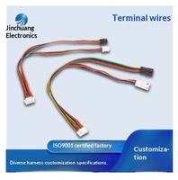 Kabel Adaptor Satu-ke-Dua Hub 4-Pin Pendingin Kipas Motherboard Casing Komputer Kabel Datar Tahan Air Tembaga Terminal