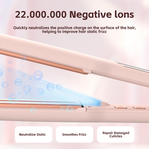 Styler ionique professionnel Mini 450 degrés céramique titane fer plat LCD <span class=keywords><strong>meilleur</strong></span> <span class=keywords><strong>lisseur</strong></span> infrarouge pour voyager électrique - Product Image 4