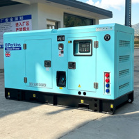 Generatore Diesel Super Silenzioso Insonorizzato 20kva 25kva 30kva 50kva 60kva 80kva 100kw Parkins con Copertura Antipioggia
