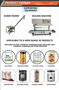 Nouvelle machine d'emballage automatique efficace pour les sachets alimentaires 500g Lait écrémé en poudre Protéine en poudre Haute productivité Économie d'énergie - Product Image 6