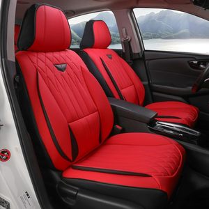 Housses de siège avant de voiture semi-personnalisées EKR, protection de siège en cuir <span class=keywords><strong>auto</strong></span>, coussins imperméables universels pour la plupart des voitures, berlines, SUV - Product Image 1