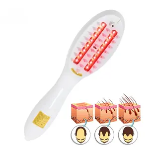 Tóc tăng trưởng Thiết bị massage laserhair tăng trưởng dầu da đầu Massager Tóc Lược tóc tăng trưởng Thiết bị laser Lược