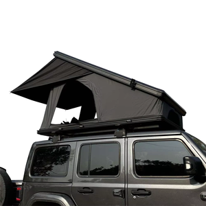 Tente de toit triangulaire ABS neuve 2026, directement de l'usine, ouverture rapide automatique en aluminium, grand espace pour 1 à 3 personnes, imperméable - Product Image 1