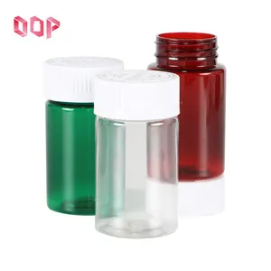 Hot Sale Medical Packaging Plastic Bottles Pet 200ml Medicine Black Pill Bottle For Capsule Vitamin With Tear Off Lid Wholesale