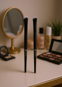 Set di Pennelli per Trucco COSMAGHI, 600 Pezzi, Pennello Angolato Piatto per Ombretto, Setole Sintetiche, Manico in Plastica, Strumenti per Sfumare gli Occhi - Product Image 2