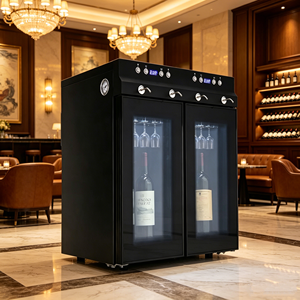Dispensador de Vino Eléctrico Profesional para Catering, 4 Botellas, con Argón, Anti-Oxidación, Refrigerado, Inteligente y Automático - Product Image 1