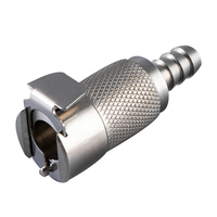 Métal acier inoxydable NPT BSPT CPC rapide eau carburant bière Air ligne mâle prise insérer tuyau filetage connecteur raccords d'accouplement