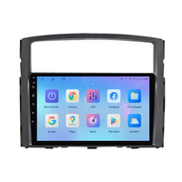Autoradio 2 Din 8 cœurs 4G 6+128G Mirrorlink RDS GPS Écran Android 9 pouces pour Mitsubishi Pajero 4 V80 V90 V93 V97 2006~2012