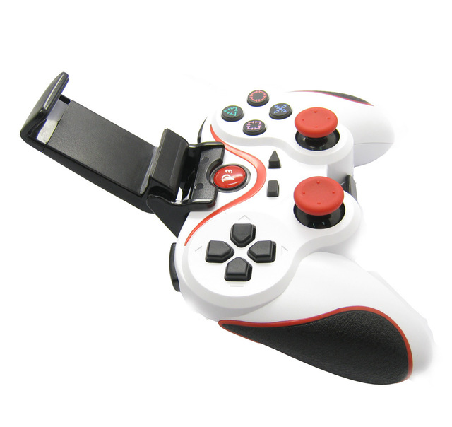 T3  Wireless Joystick Gamepad PC Game Controller Support Blue Tooth BT3.0 Joystick for Phone Tablet TV Box Stand
