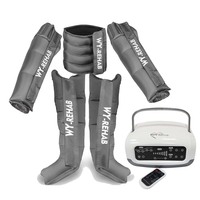 Appareil de massage par compression d'air 3-en-1 certifié CE MDR pour le drainage lymphatique des bras, des jambes et de la taille, et la relaxation musculaire de tout le corps
