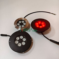 Lumière LED carrée étanche pour jardin, DMX, encastrée au sol, 12W 15W, lumière encastrée pour marches extérieures, YY-DMR019
