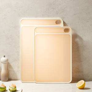 Tabla de cortar de plástico de doble cara Hy-0124, resistente al moho y antibacteriana, para alimentos para bebés, frutas y uso doméstico - Product Image 2