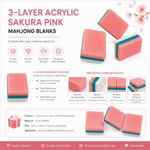 Jeu de Mahjong Américain Thème <span class=keywords><strong>Sushi</strong></span> Printemps-Été-Automne-Hiver 160 Tuiles pour Divertissement – Édition Vacances au Japon - Product Image 3