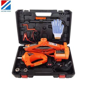 3Ton Electric Hydraulic <strong>Car</strong> <strong>Scissor</strong> <strong>Jack</strong> with Impact Wrench Set with CE - Product Image 1