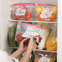 Voedselveilige plastic zakjes met zip sluiting voor het verpakken van fruit en groenten