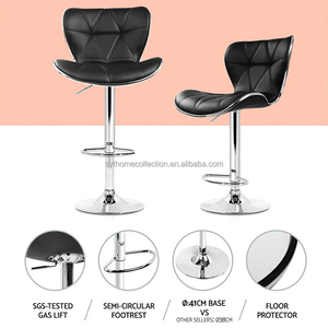 Meubles de bar courbés confortables Signature SYT pour Skyline Rooftop, sièges de 47 cm de large, tabourets de bar de luxe pour hôtel boutique - Product Image 4