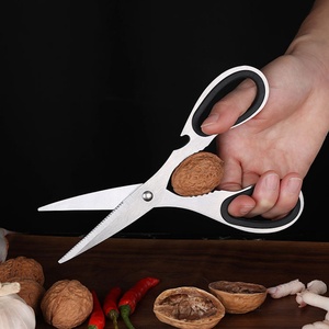 Ensemble de couteaux de cuisine professionnels 7 pièces en acier inoxydable avec bloc en bois et ciseaux – Vente en gros - Product Image 3
